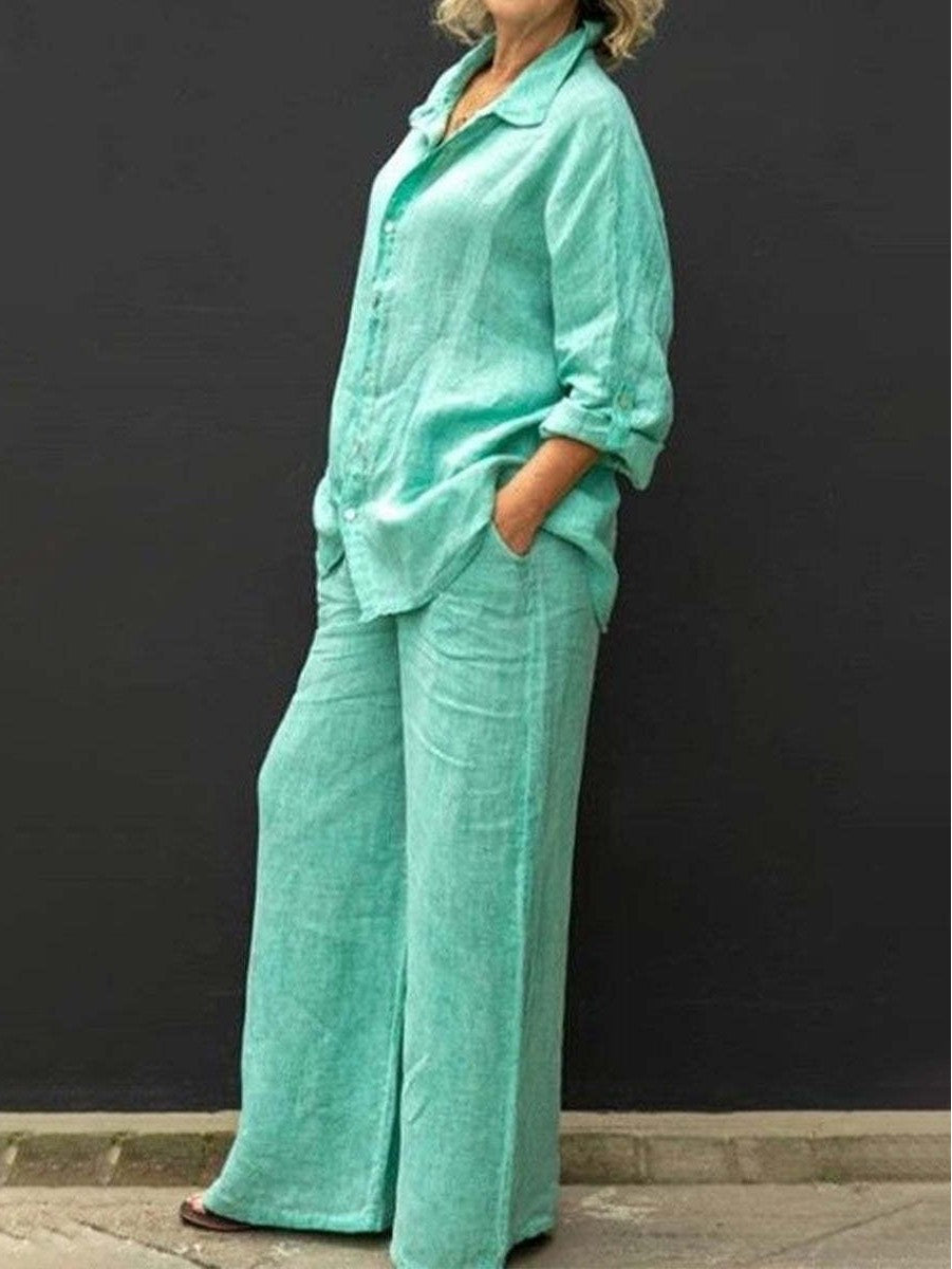 Women's Innovative Shirt Outfit Casual Urban Suits