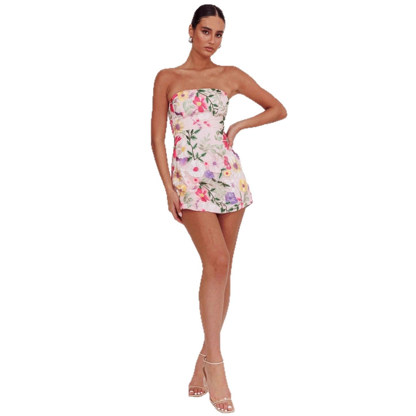 Women's Dress Slim Fit Bandeau Sling Niche Dresses