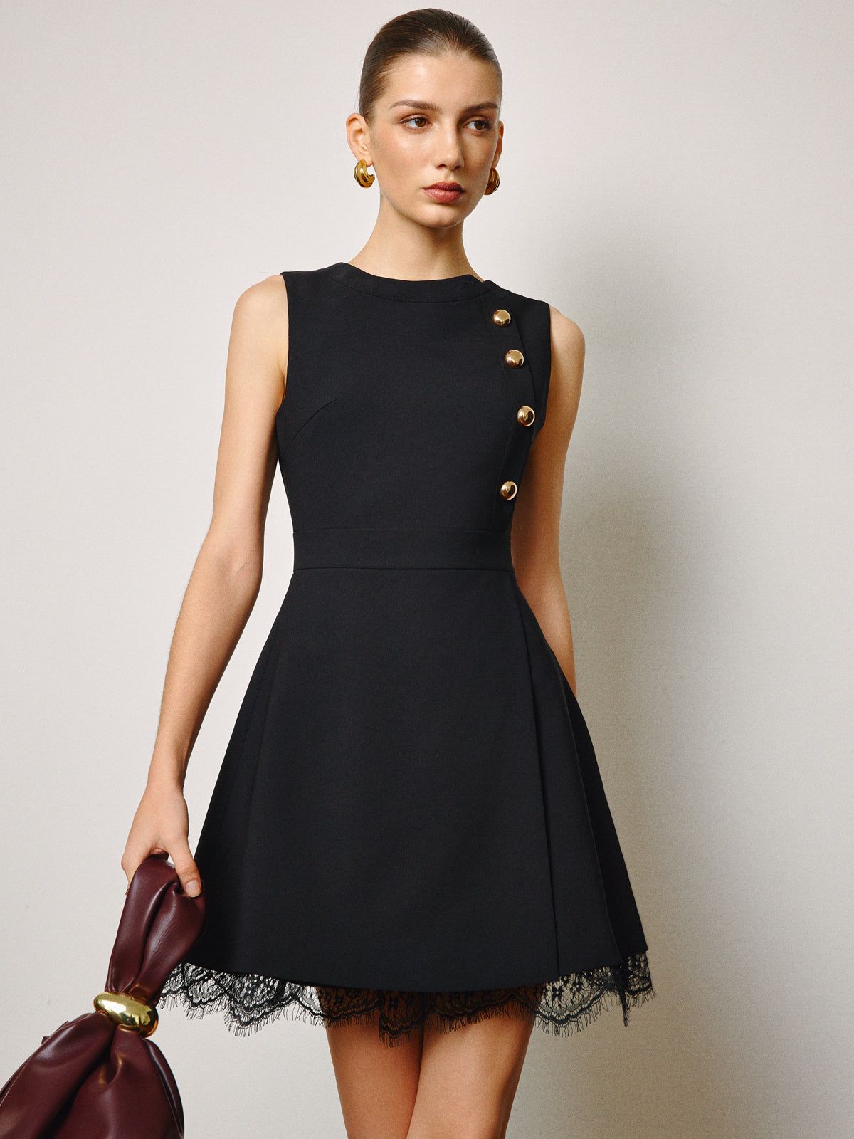 Women's Solid Color Sleeveless Casual Fashion Simple Dresses