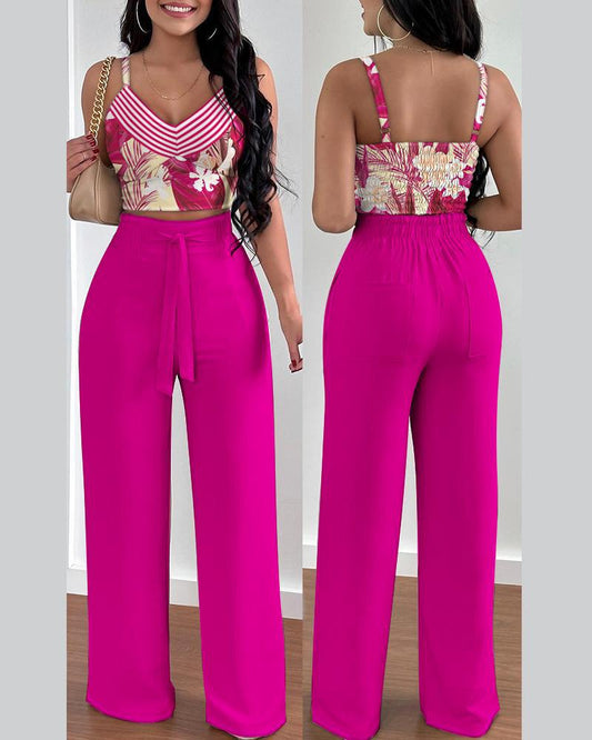 Women's Popular New Fashion Suspenders Two-piece Suits