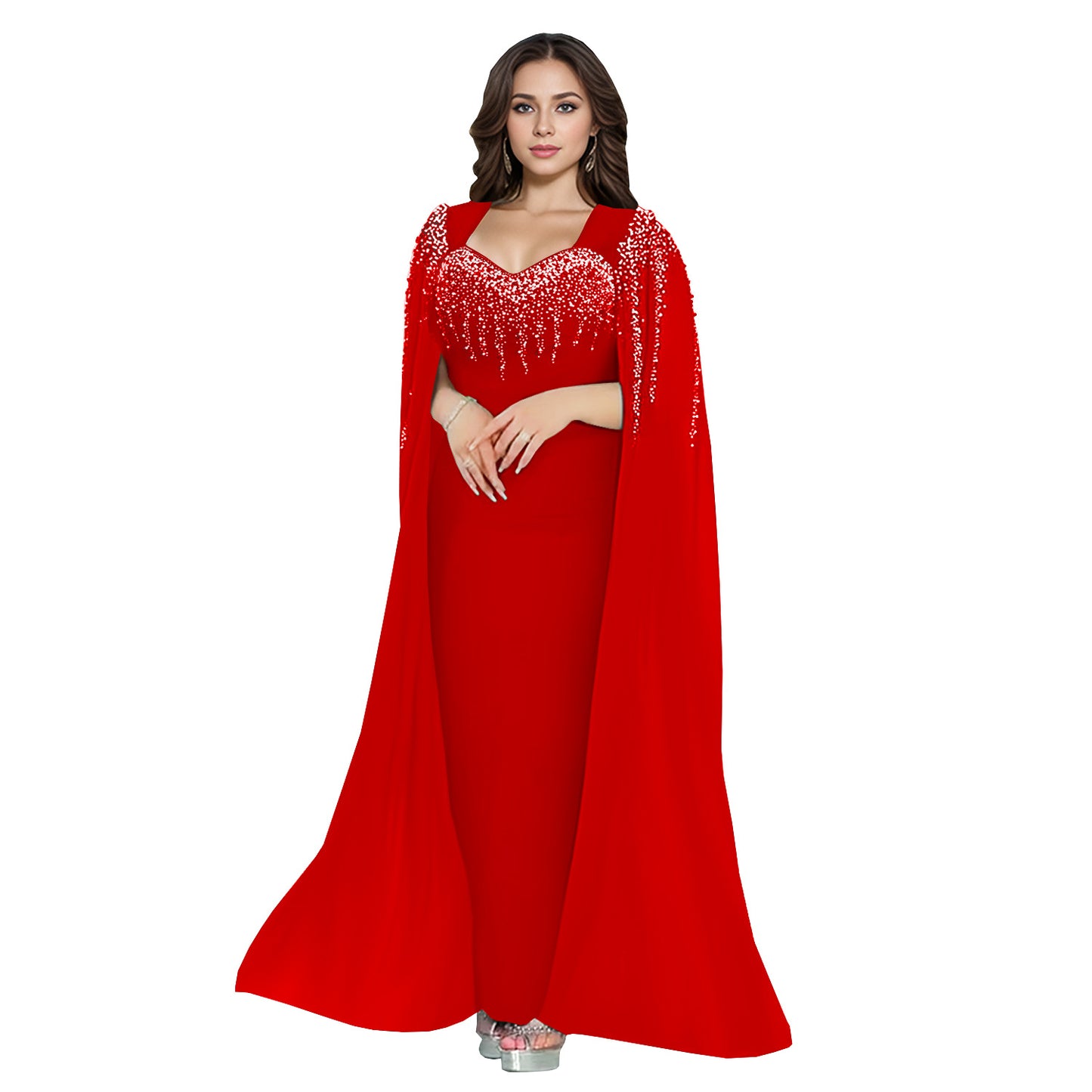 Women's Fashion Wear Elegant Graceful Rhinestone Dress Dresses