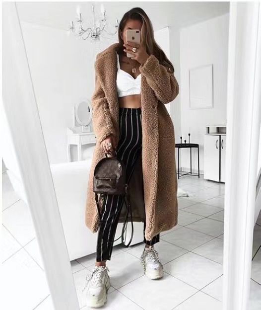 Creative Popular Stylish Slouchy Elegant Woolen Coats