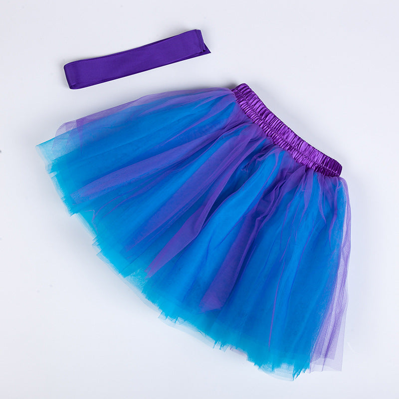 Women's & Children's & Tulle Pettiskirt Flower Dress Skirts