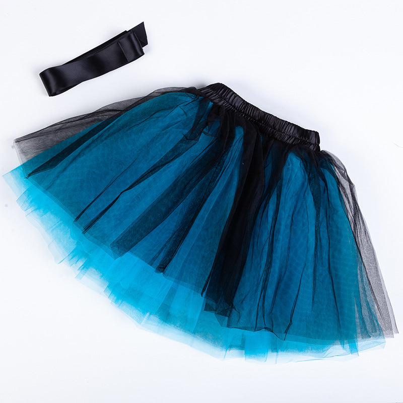 Women's & Children's & Tulle Pettiskirt Flower Dress Skirts