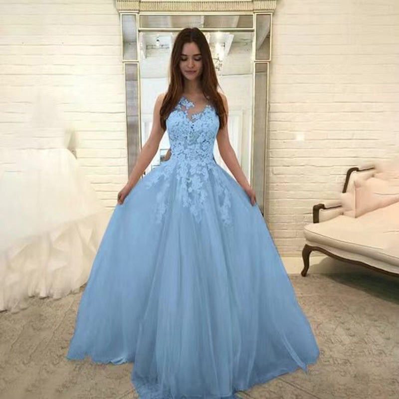 Women's Summer Sexy Lace One-piece Dress Elegant Dresses