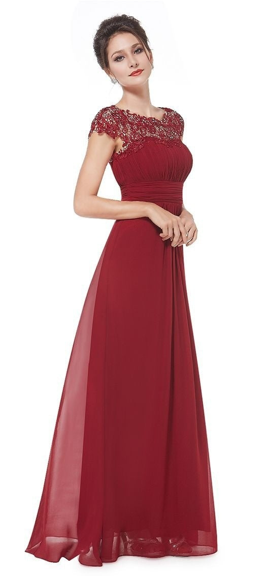 Women's Classy Summer Lace Dress Bridesmaid Wedding Dresses