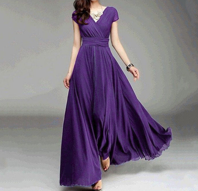 Sleeve Bohemian Chiffon Slim Looking Belly Shorts