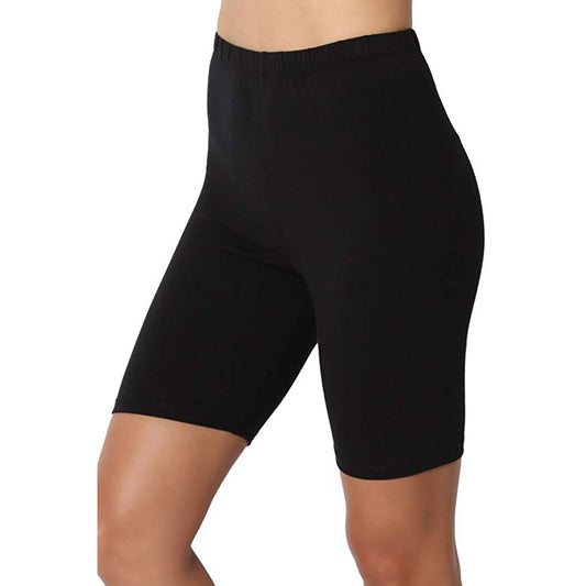 Women's Color Flat Five Points Yoga Sports Jeans