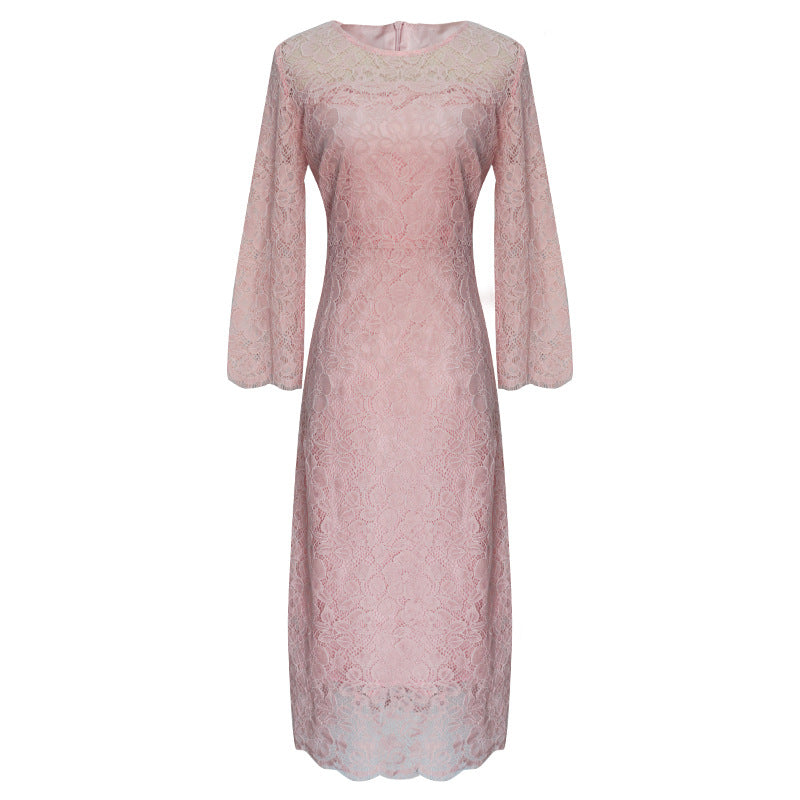 Pink Young Dress Slightly Fat French Phoenix Dresses