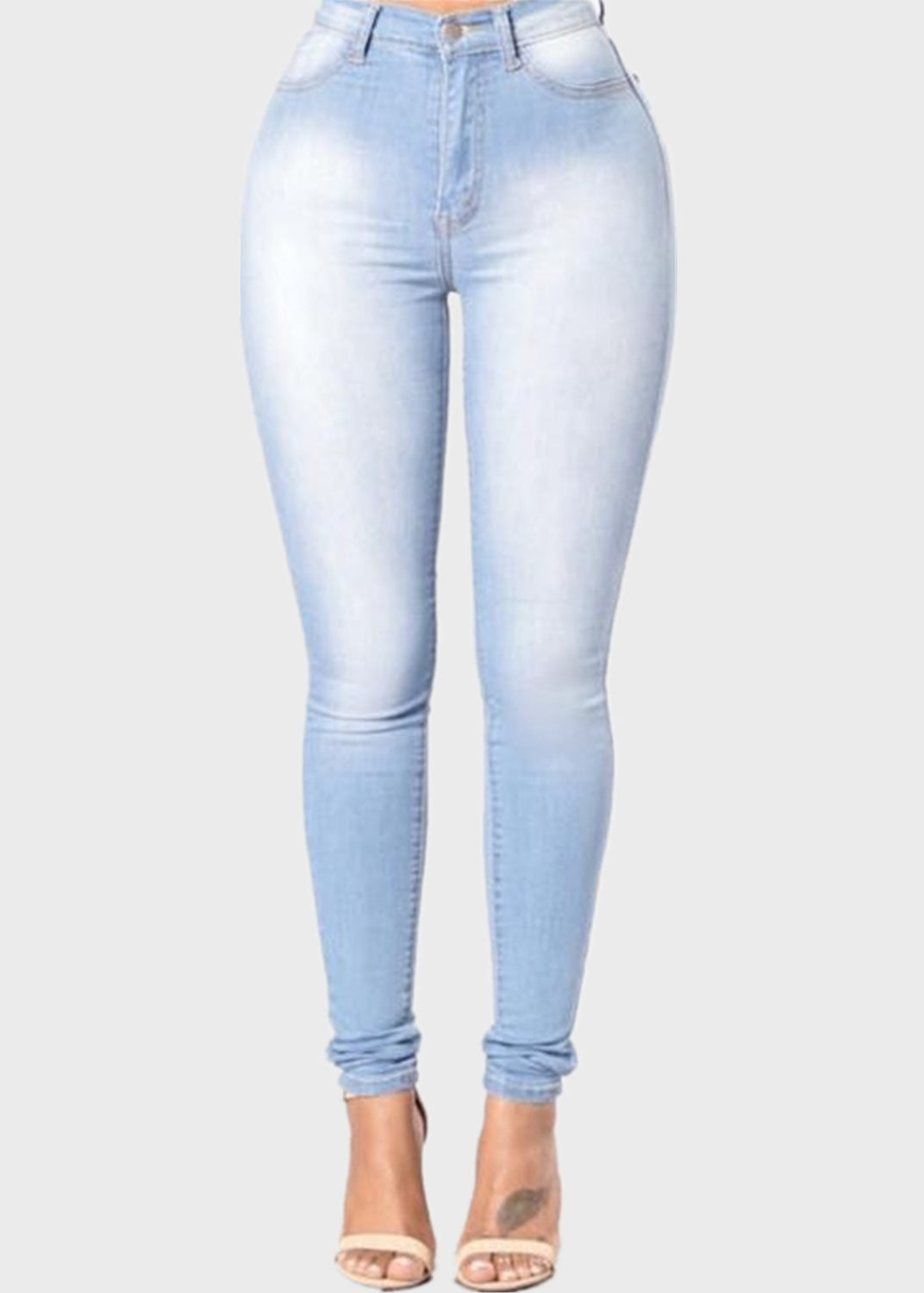 Women's Fashion Slim Stretch Denim Skinny Jeans