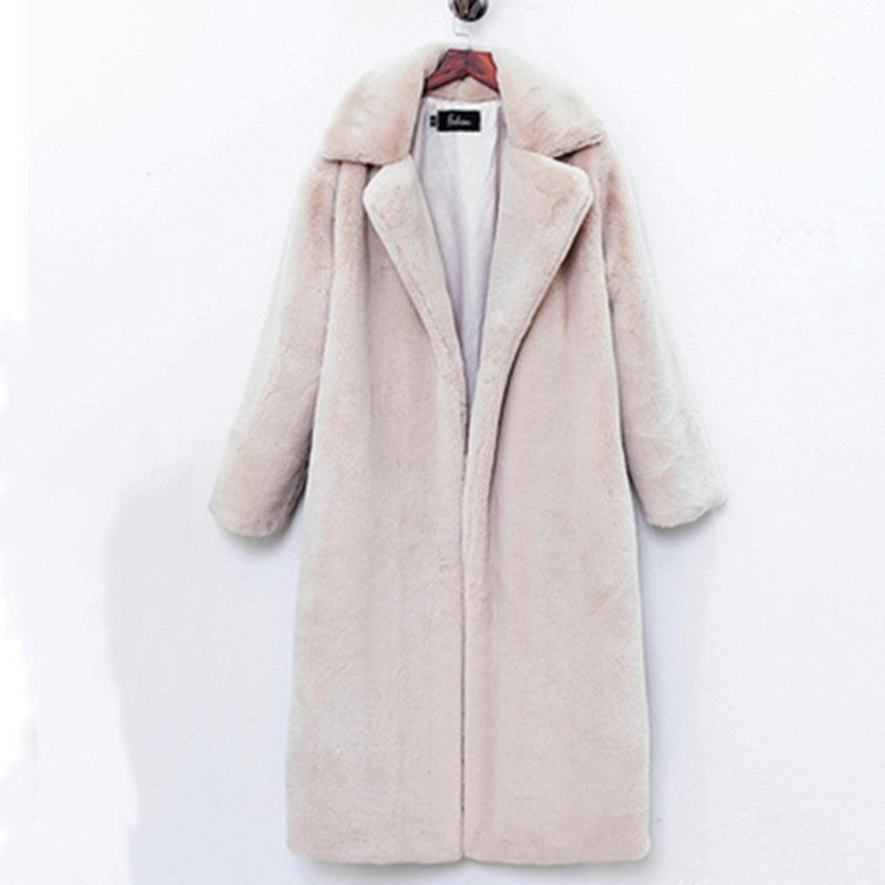Women's Cool Korean Fur Faux Fashion Coats