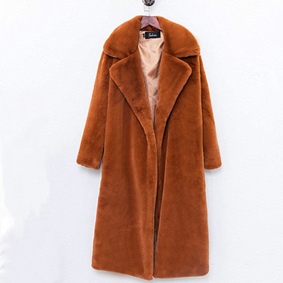 Women's Cool Korean Fur Faux Fashion Coats