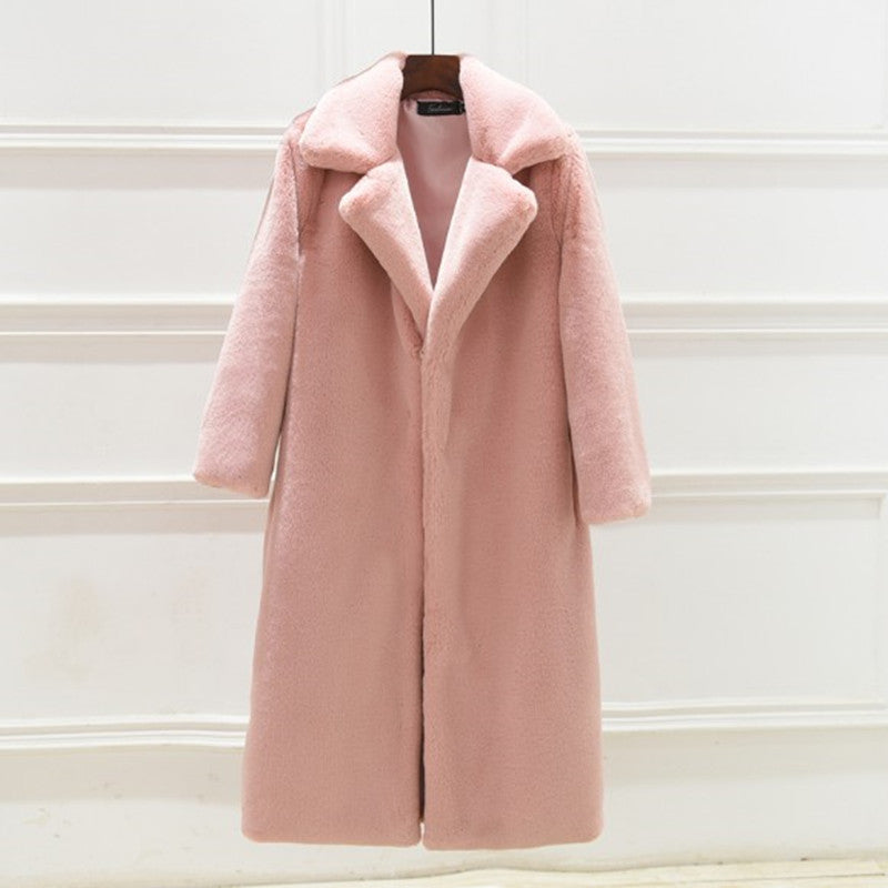 Women's Cool Korean Fur Faux Fashion Coats