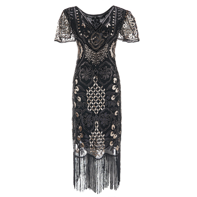 Women's Pretty Retro Dress Sequined For Wedding Dresses
