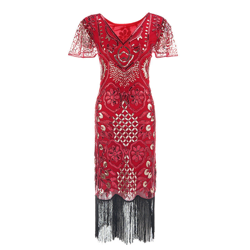Women's Pretty Retro Dress Sequined For Wedding Dresses