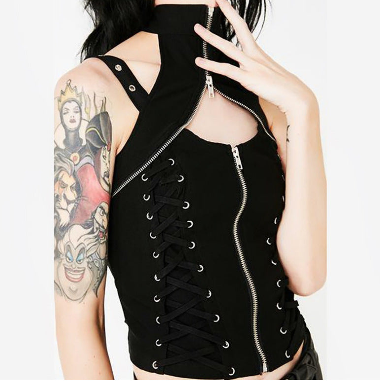 Unique Hanging Arm Tube Undershirt Sexy Tops