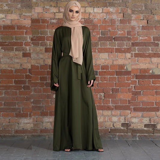 Style Turkey Solid Color Robe Dress Extra Large Dresses