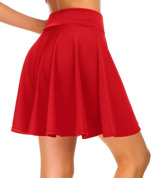 Women's Basic Style Solid Color Casual Skirts