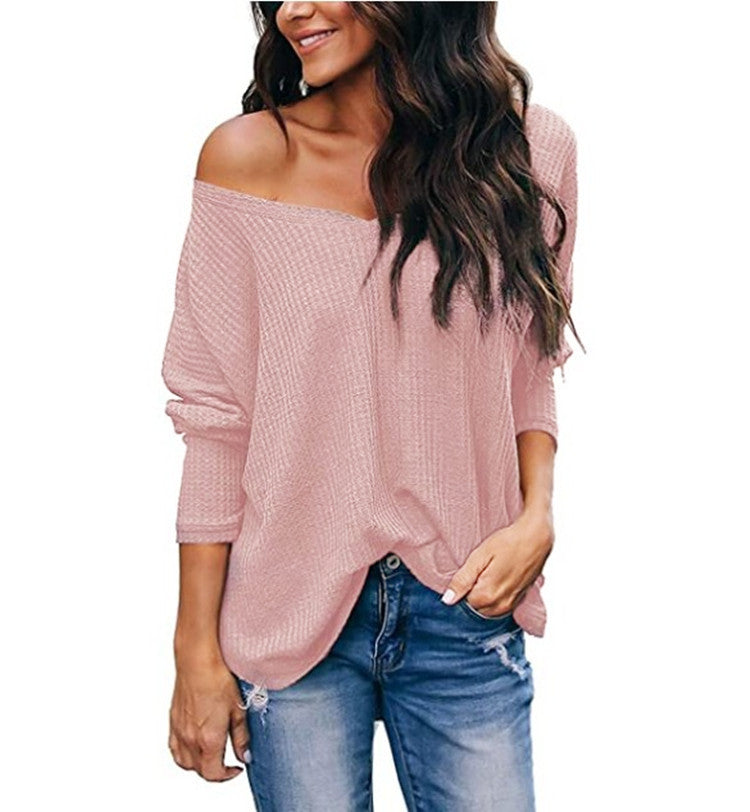 Women's Autumn Loose Long Sleeve Bottoming Shirt Plus Size