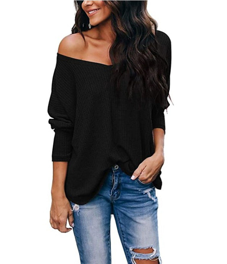 Women's Autumn Loose Long Sleeve Bottoming Shirt Plus Size