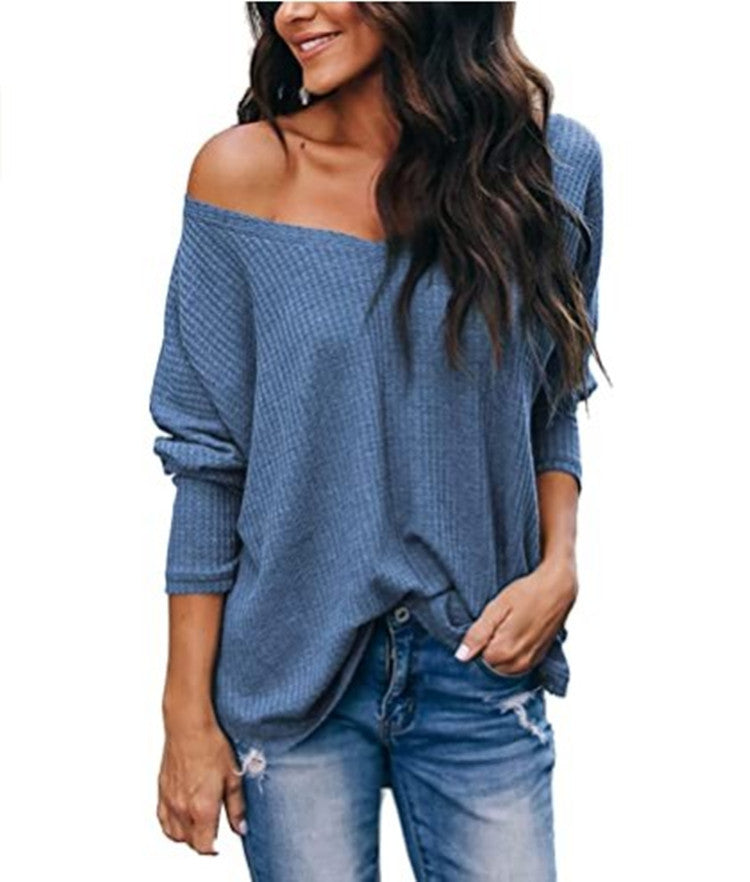 Women's Autumn Loose Long Sleeve Bottoming Shirt Plus Size
