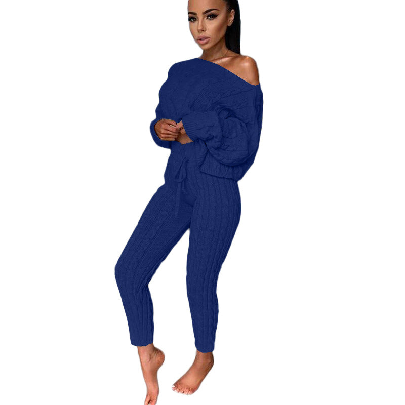 Casual Classic Pretty New Women's Twist Fashion Casual Suit