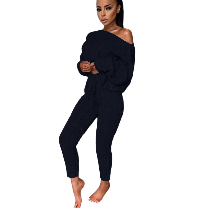 Casual Classic Pretty New Women's Twist Fashion Casual Suit