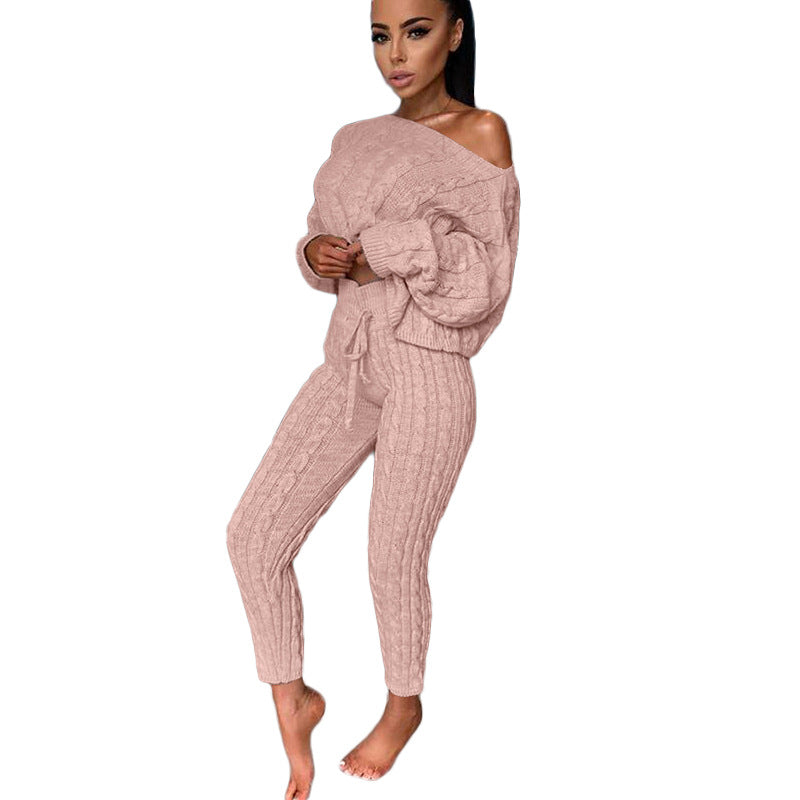 Casual Classic Pretty New Women's Twist Fashion Casual Suit