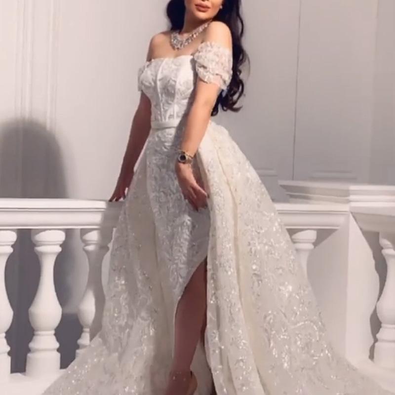 Women's New Sexy Sleeve Swing Dress Wedding Dresses