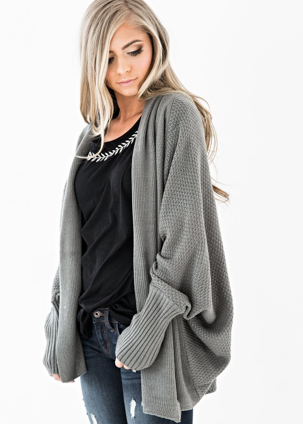 Women's Quality Autumn Street Hipster Regular Loose Knitwear