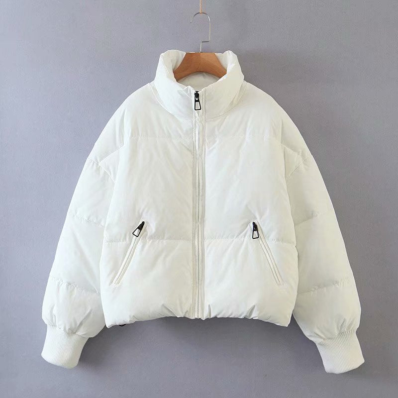 Women's Autumn Urban Leisure Versatile Stand Collar Coats