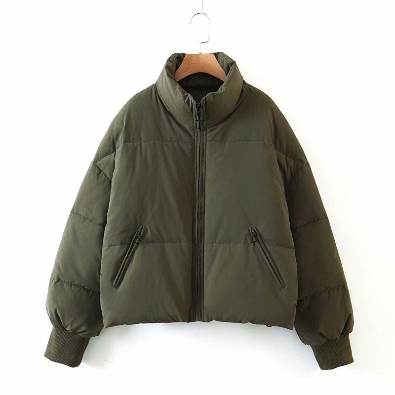 Women's Autumn Urban Leisure Versatile Stand Collar Coats