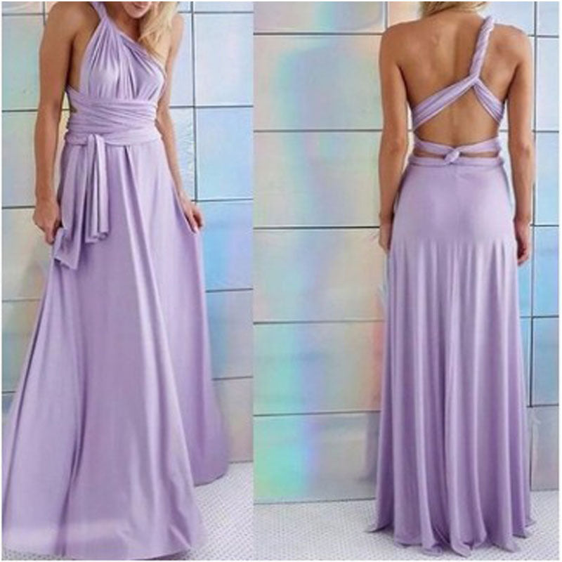 Cross Backless Sexy Bandage One-piece Dress Dresses