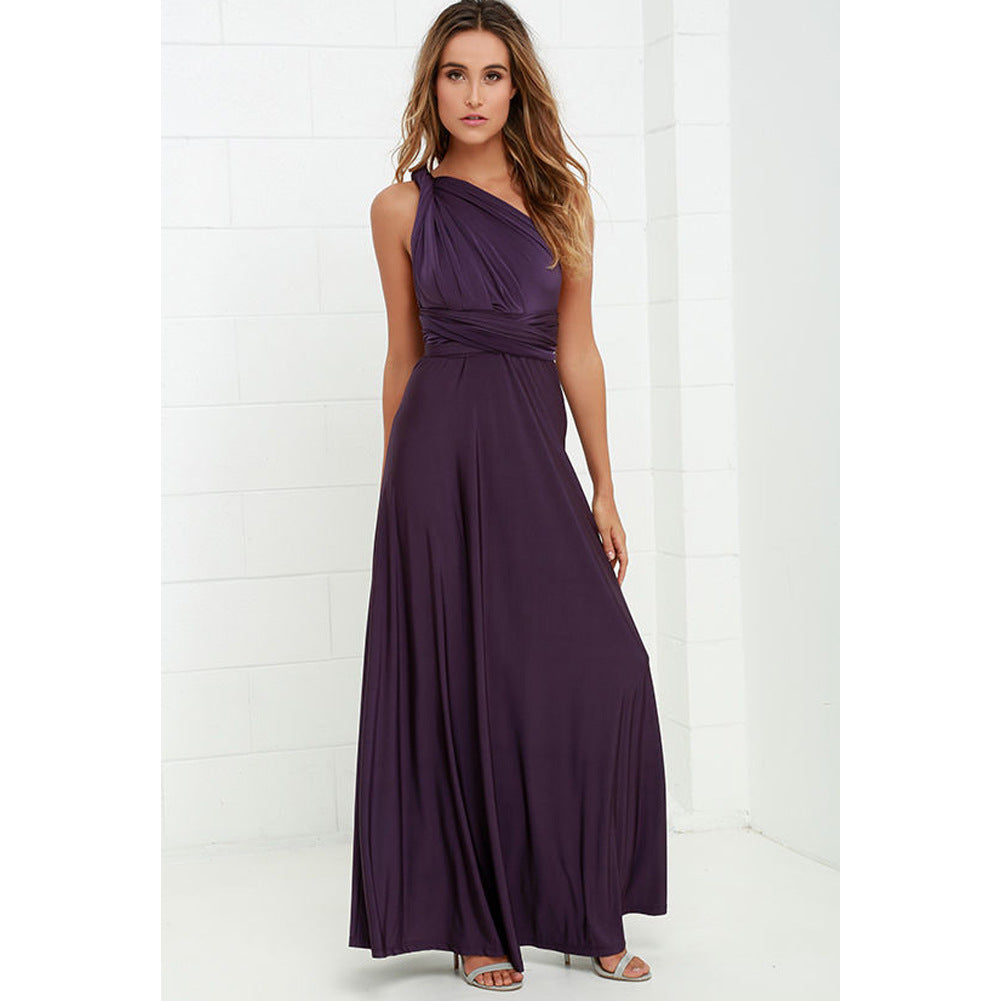Cross Backless Sexy Bandage One-piece Dress Dresses