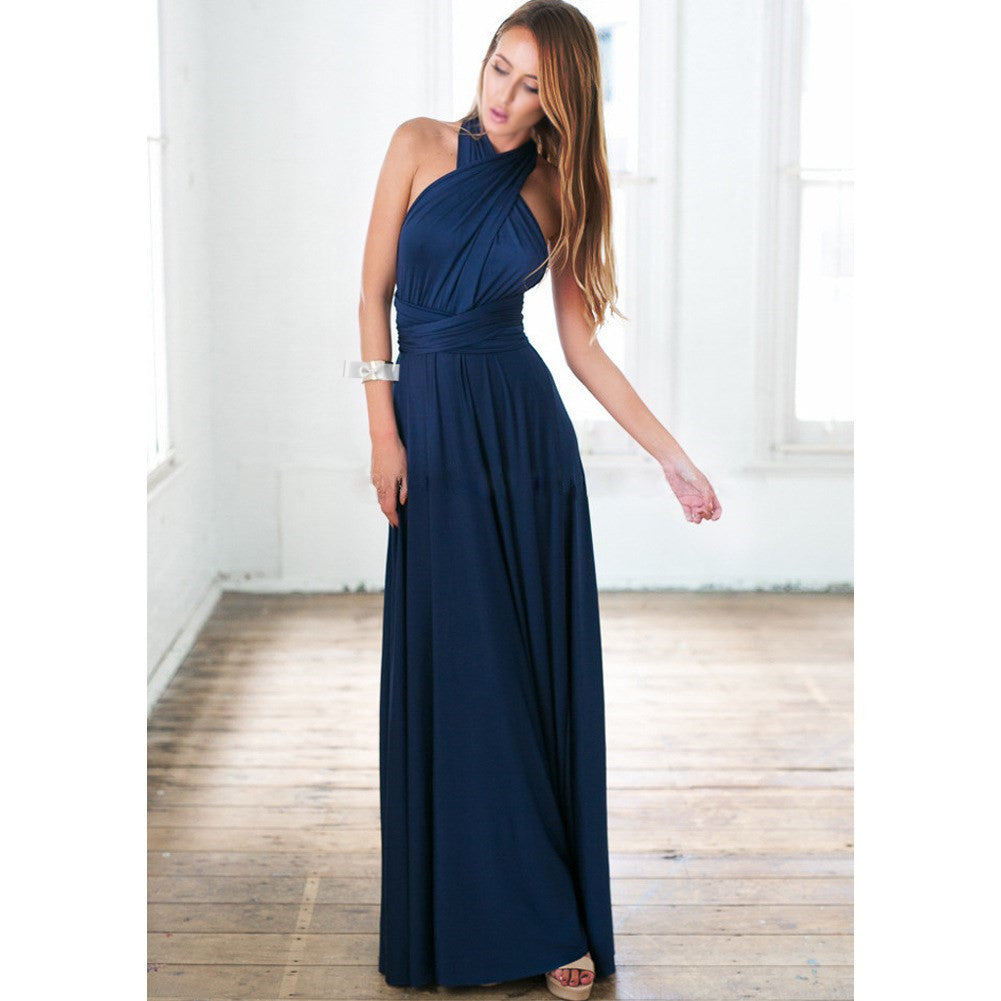 Cross Backless Sexy Bandage One-piece Dress Dresses