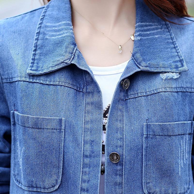 Women's Korean Style Windbreaker Loose Slimming Large Coats