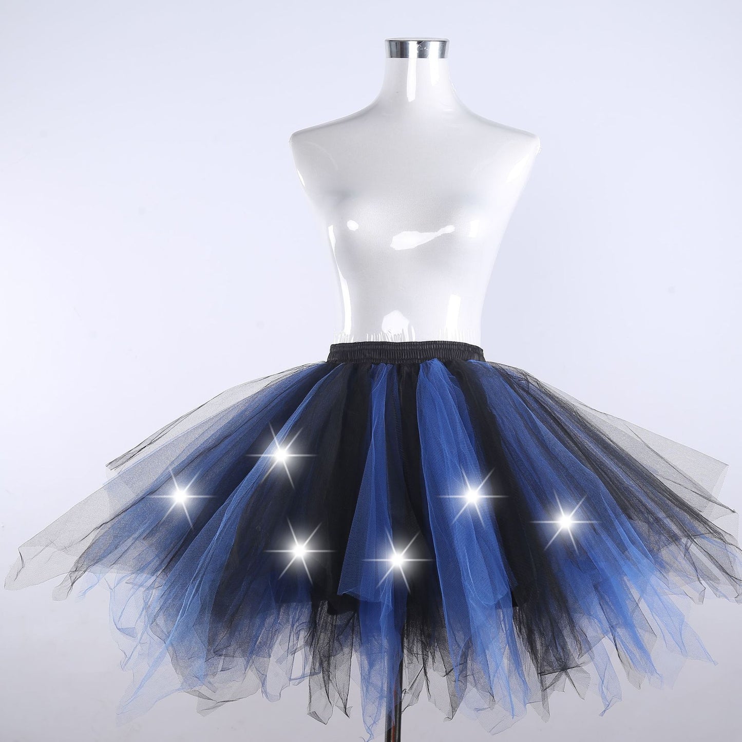 Adult Mesh Slip Dress Pettiskirt Stage Skirts