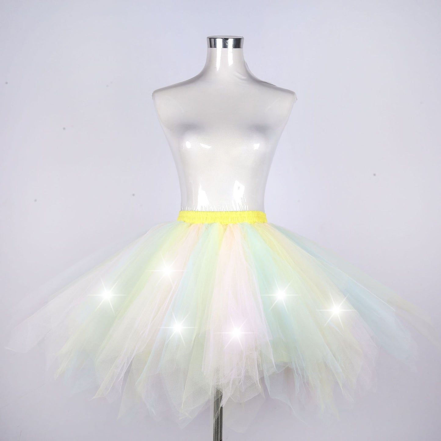 Adult Mesh Slip Dress Pettiskirt Stage Skirts