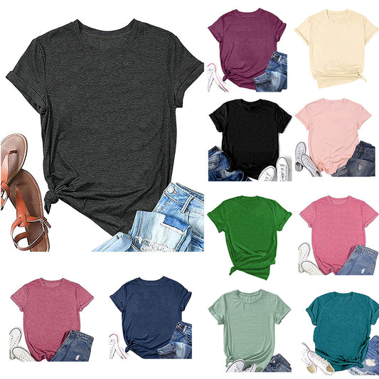 T-shirt One Can Be Printed Color Blouses