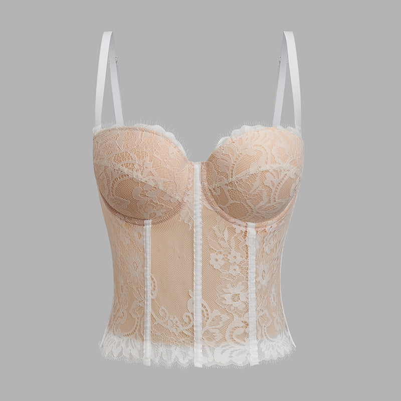 National Fish Bone Small Sling Sexy Tops