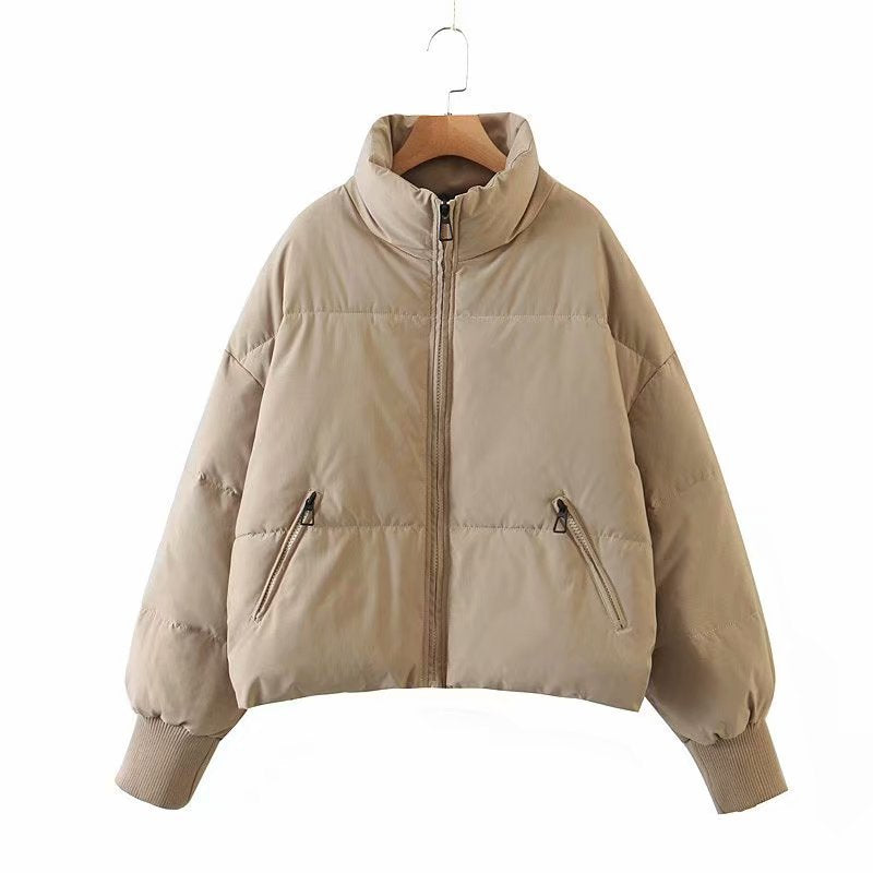 Women's Autumn Urban Leisure Versatile Stand Collar Coats
