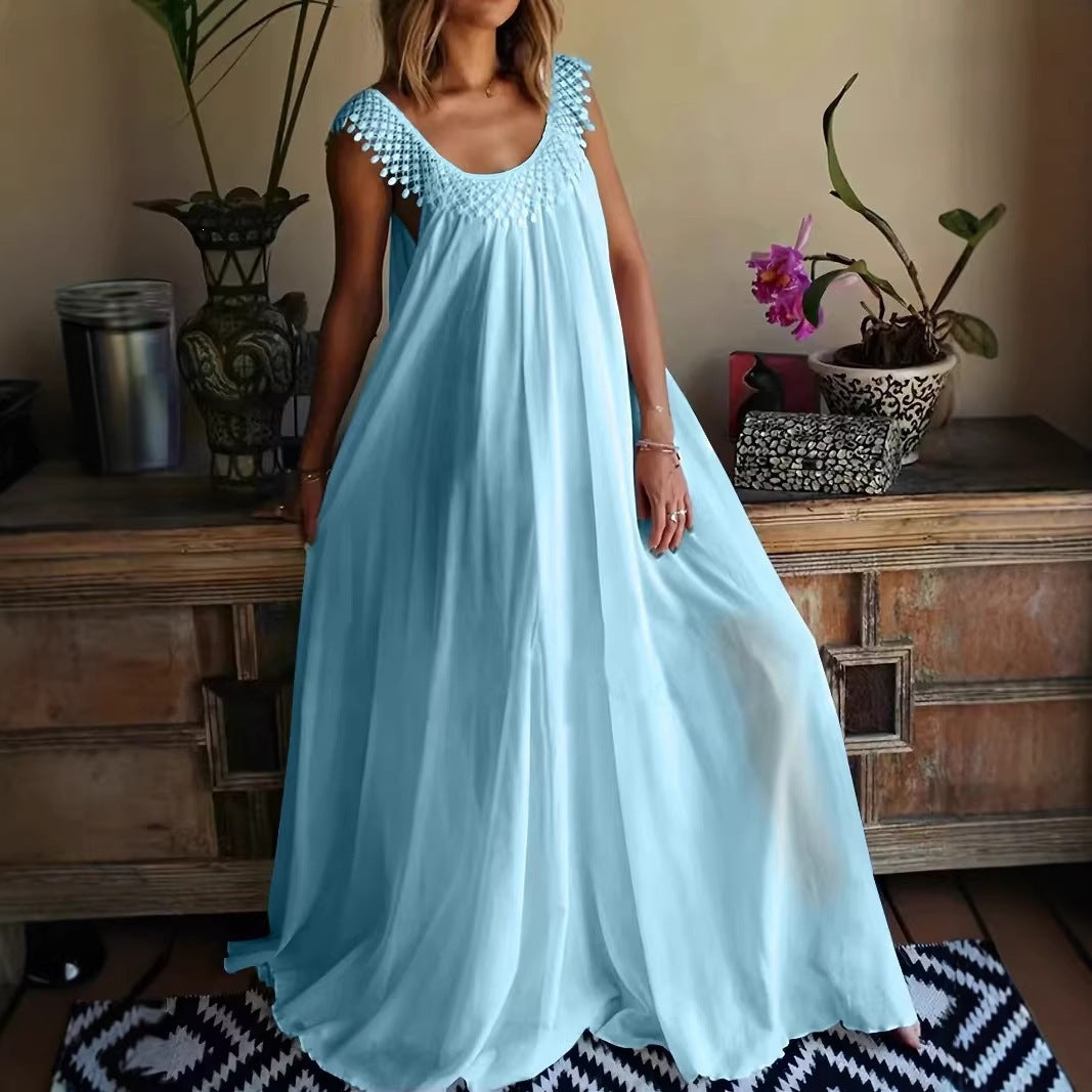 Graceful Women's Long High Sense Temperament Dress