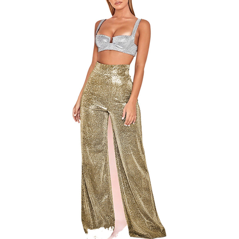 Women's Personality Street High Waist Hot Sier Pants