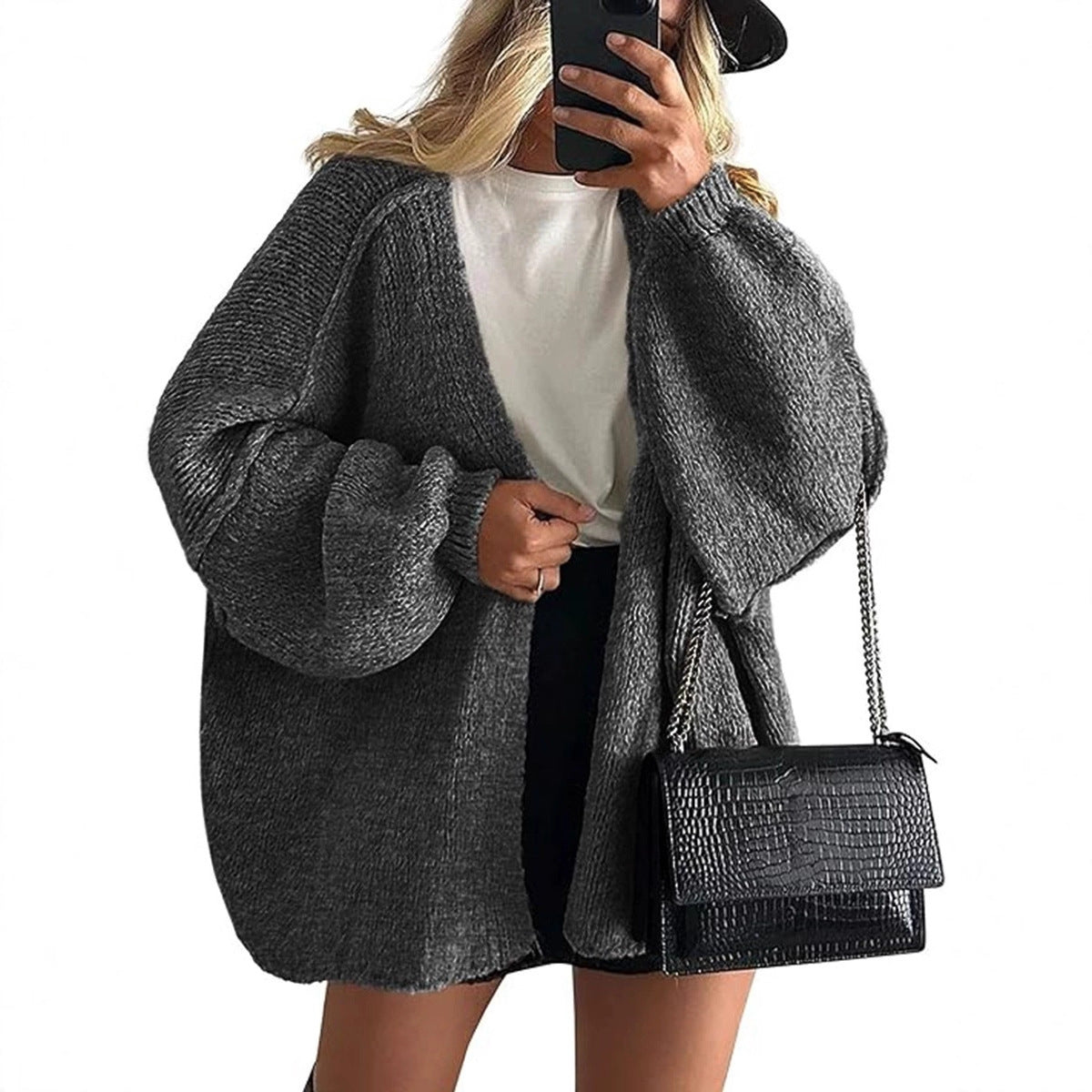 Classic Women's Commuter Knitted Casual Loose Sweaters