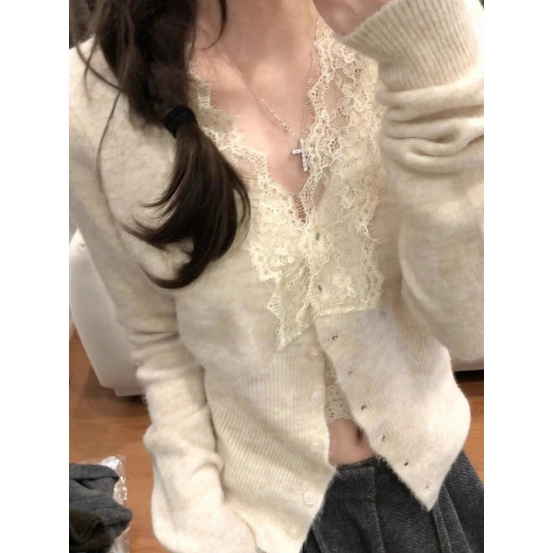 Popular Women's Long Sleeve Knitted Spring Sweater