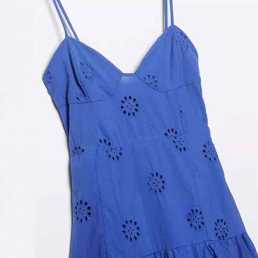 Women's Spring Laminated Decoration Hollow Underwear Dress Dresses