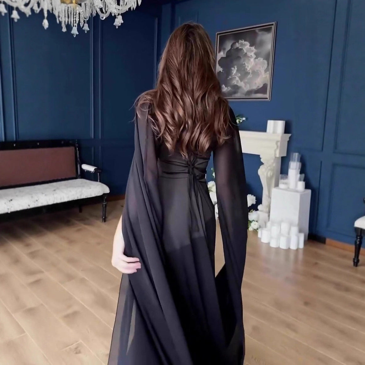 Fit Elegant Noble Temperament Long Sleeve Dresses