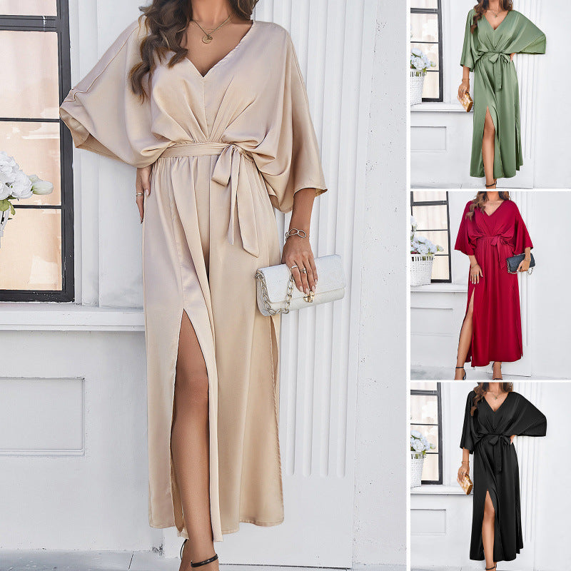 Women's Elegant Sexy High Waist Loose Dress