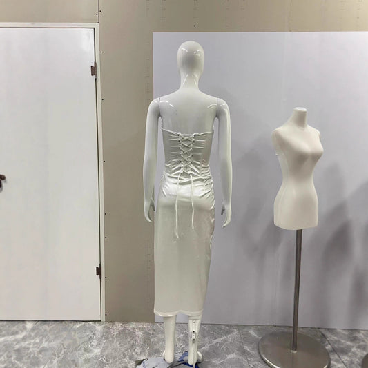 Women's Summer Party Elegant Twisted Dress Split Dresses