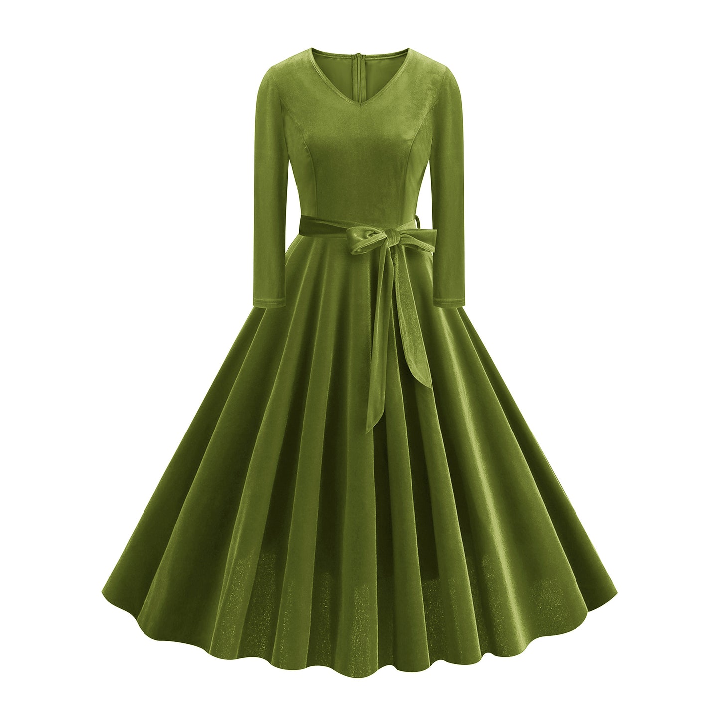 Women's Long-sleeved Autumn Halloween Retro Elegant Large Dresses
